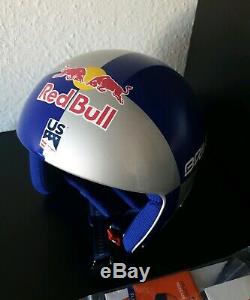 Briko Red Bull Skihelm Vulcano Casque Vonn Limited Edition Lindsey Taille 64 Neu