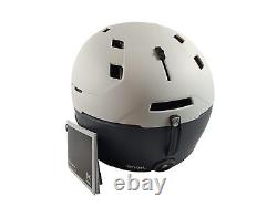 CASQUE DE SKI ET DE SNOWBOARD REMBOURRÉ BLANC ET GRIS POUR HOMME ANON Merak Wavecel M RRP310 NEUF