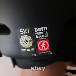 Casque BERN Heist MIPS, Taille S, Neuf, Noir satiné, pour snowboard et ski avec système de réglage BOA
