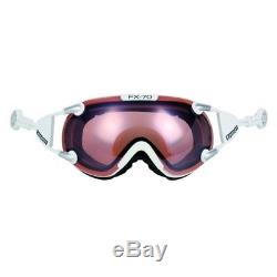 Casque De Ski Casco Skibrille Fx-70l Vautron Weiß # 0602 Casque De Ski