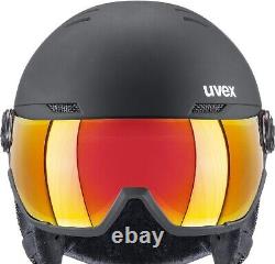 Casque De Ski Casque De Snowboard Uvex Wanted Mat Noir S566262