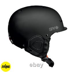 Casque De Ski De Neige Galactique Spy Avec Mips Gear Matte Black Eye Spy