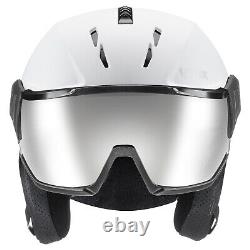 Casque De Ski De Ski Mat Blanc-noir Uvex Instinct Visor 59-61cm (s5662605007)
