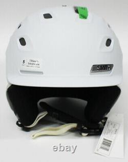 Casque De Ski Pour Adultes Smith Snowboard Helmet Vantage, Matte White/noir, S 51-55 CM