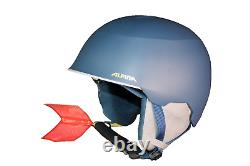 Casque de ski ALPINA Maroi JR bleu taille 51 54 Casque de snowboard R8 avec motif tourbillon