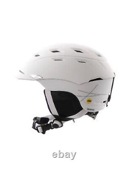 Casque de ski Smith Casque de snowboard Variance Mips Blanc Couleur unie Coussin d'oreille