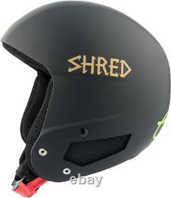 Casque de ski et de snowboard Shred Noir avec kit de montage Slytech x-Static