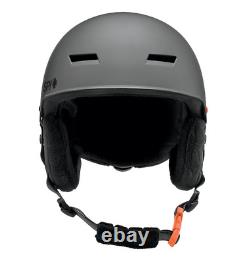 Casque de ski et de snowboard unisexe Spy Galactic Mips Matte Gray Spy For Life