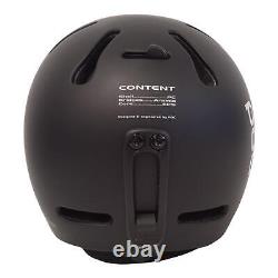 Casque de ski/snowboard POC Men's Uranium Matte Black Fornix MIPS XS/S RRP165 Neuf