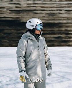 Casque de ski/snowboard POC Meninx RS MIPS pour adultes XL/XXL blanc hydrogène.