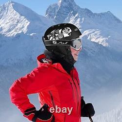 Casque de snowboard CLISPEED Casque de ski avec 12 aérations pour adultes en extérieur