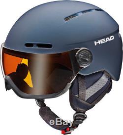 Head Knight Pro Helm 2018 Bleu Nuit Ski Snowboard