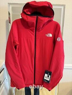 La Face Nord NWT Summit Series W Casaval Hybrid Jacket Patina Tnf Red