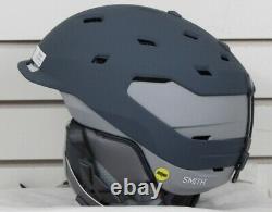 Nouveau Smith Quantum Mips Snowboard Helmet Adult Small 51-55 CM Matte Thunder Gray