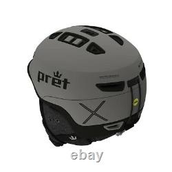 Pret Fury X Snow Helmet Homme Moyen / Primer Grey
