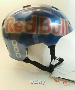 Red Bull Helm Poc Planche À Roulettes Bmx Vtt Downhill Snowboard Ski Casco Casque XL