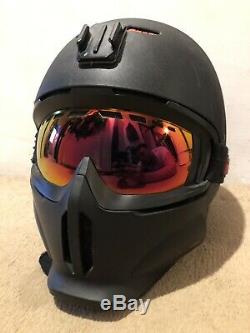 Ruroc Noir Ski / Snowboard Helmet- Légèrement Utilisé