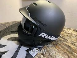 Ruroc Rdx-rg1-dx Casque Ski / Snowboard Assault (s / M) Petit Système Raid Noir