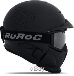 Ruroc Rg1-dx Casque Intégral De Ski / Snowboard, M / L, Core