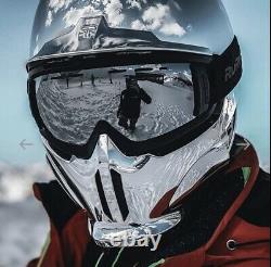 Ruroc Rg1-dx Chrome Ski Snowboard Helmet M/l (57-59cm) Saison Métallique 19/20 T.n.-o.
