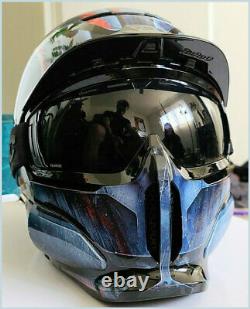 Ruroc Rg1-dx Machine Edition Snowboard Skate Snow Helmet Face Oakley (large)
