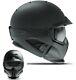 Ruroc Rg1-dx Ski Snowboard Helm Casque Titan Forge Reaper Glace Chrome Ltd
