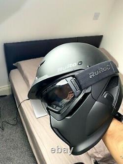 Ruroc Rg1-dx Snow Sports Helmet Core (2020) Version Xl/xxl + Clear Maglens