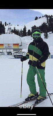 Ruroc Skiing Casque De Snowboard & Lunettes De Ski Noir Vert