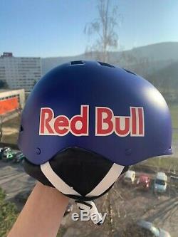 Ski Red Bull / Casque De Snowboard L Taille