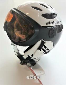 Slokker Balo Helm Ski / Snowboardhelm 60-62 CM Weiß Neu # 378