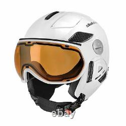Slokker Raider Pro Blanc Visier Skihelm Snowboardhelm Neu Visierhelm Helm J20