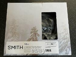 Smith Altus Casque Ski Snowboard Matte Noir XL 63-67cm Nouveau P&p Gratuit Rrp£130