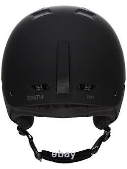 Smith Holt 2 Casque De Ski De Plein Air Homme Mat Noir, Taille Grande (59-63)