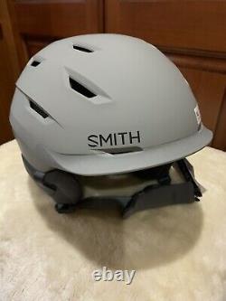 Smith Level Ski Snowboard Casque Matte Cloud Grey XL 63-67cm Uk