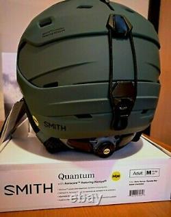 Smith Quantum Mips Ski / Casque De Snowboard Spruce Vert Moyen (55-59cm) £270rrp