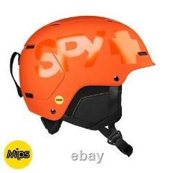 Spy Casque De Ski De Neige Astronomique Mips Gear Matte Orange Express Livraison
