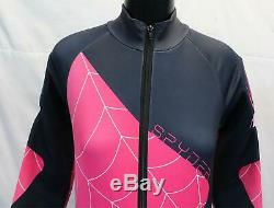 Spyder Femmes Nine Ninety Ski Zip-front Race Costume Mc7 Depth / Bryte Rose Grande