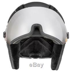 Uvex Hlmt 600 Visor Ski + Snowboard Casque Noir Mat 2020