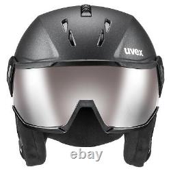 Uvex Instinct Visor Pro V Casque De Ski Et De Snowboard Noir S56626120