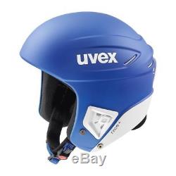 Uvex Race + Skihelm Blau-weiß Blanc Cobalt