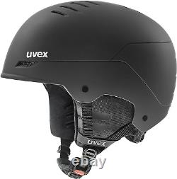 Uvex recherché, casque de ski et de snowboard réglable avec système de ventilation pouvant être fermé.